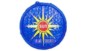 Solar Sun Rings Sunburst Design Pool Cover SSRA-SB-02 - Detail View