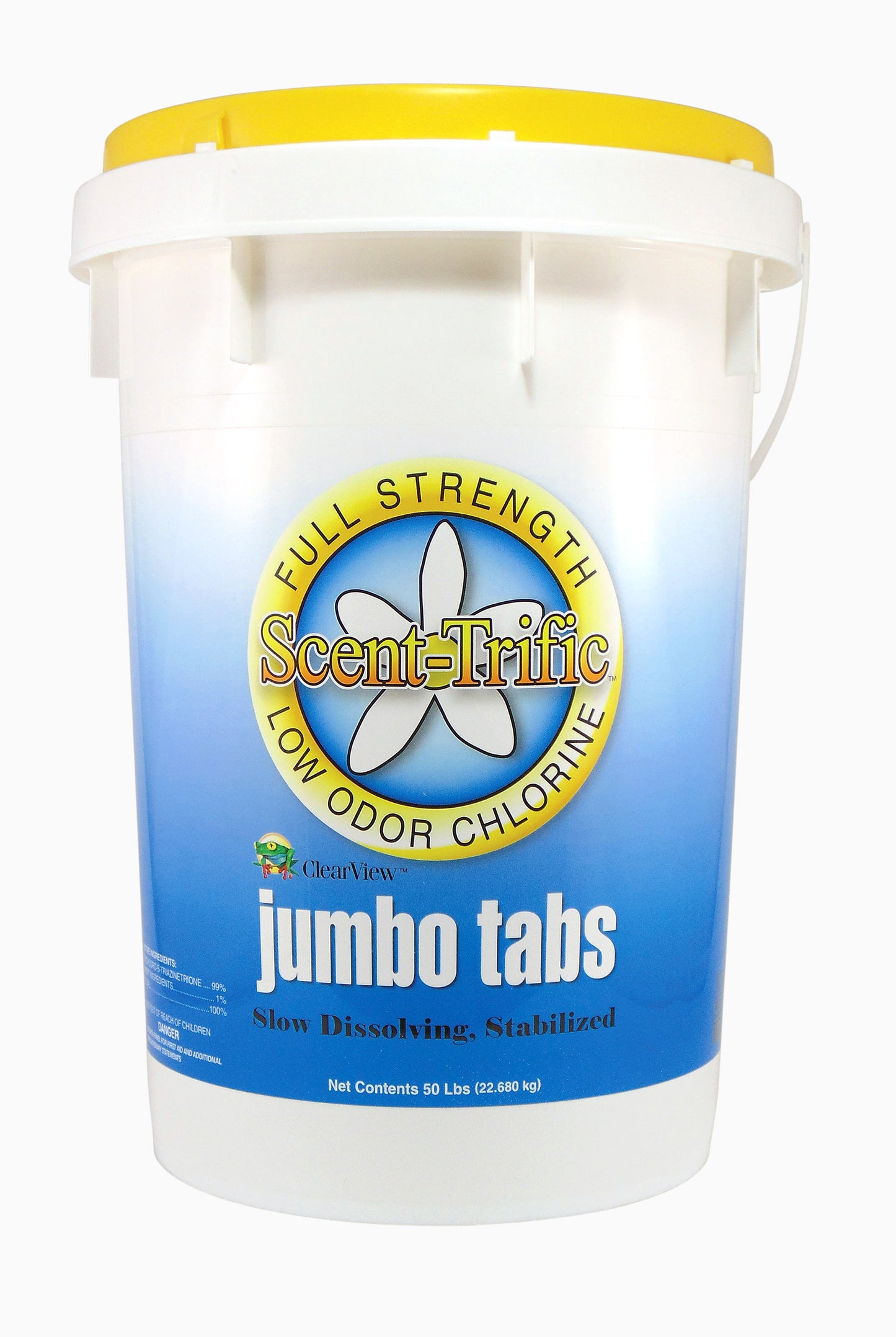 ClearView Scent-Trific 3 Inch Chlorine Tablets CVTLST010 10 lbs