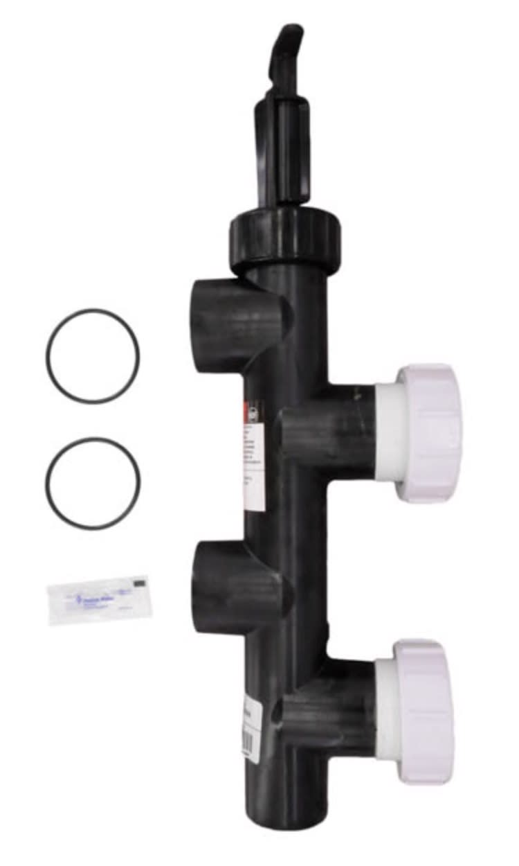Pentair 263053 push pull slide valve assembly close-up