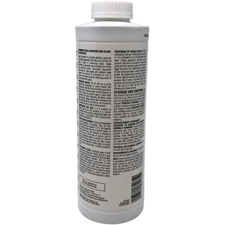 Applied Biochemists Swimtrine Plus Pool Algaecide | Green and Mustard Algae Remover | 32 oz. | 406103