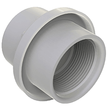 AquaStar 3603-CS Return Fitting with Plaster Shield Cap Diagram