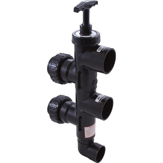 600-1500 | Waterway 2.5" High-Temp PVC Slide Valve Assembly