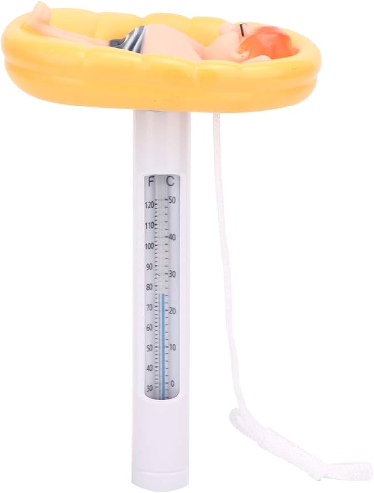 Pooline Sleeping Woman Pool Thermometer 11083M Close-Up