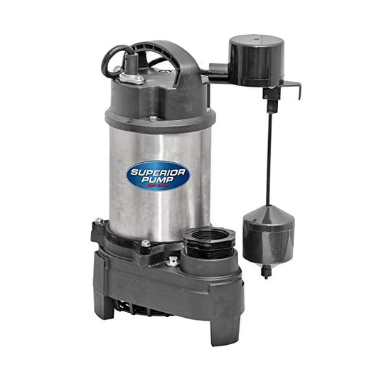 Superior Pump 92159 1 HP 5160 GPH Submersible Sump Pump Detail