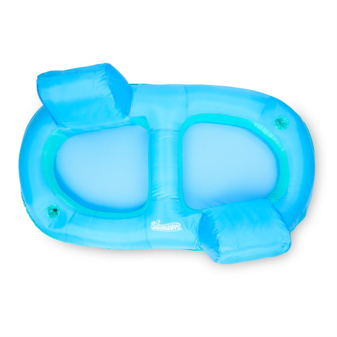 SwimWays Premium Spring Float Duo 2-Person Pool Lounger 6071270