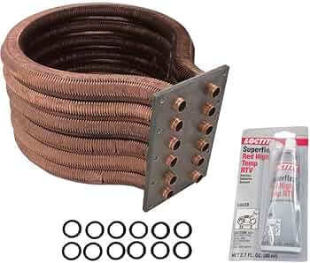 Pentair 77707-0233 Heat Exchanger Coil Assembly for 300 BTU Pool Heaters
