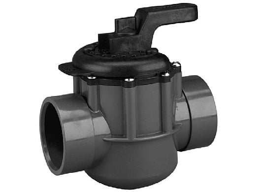 Swimables CPVC Diverter Valve SW-35-220 Part 4716 Side View