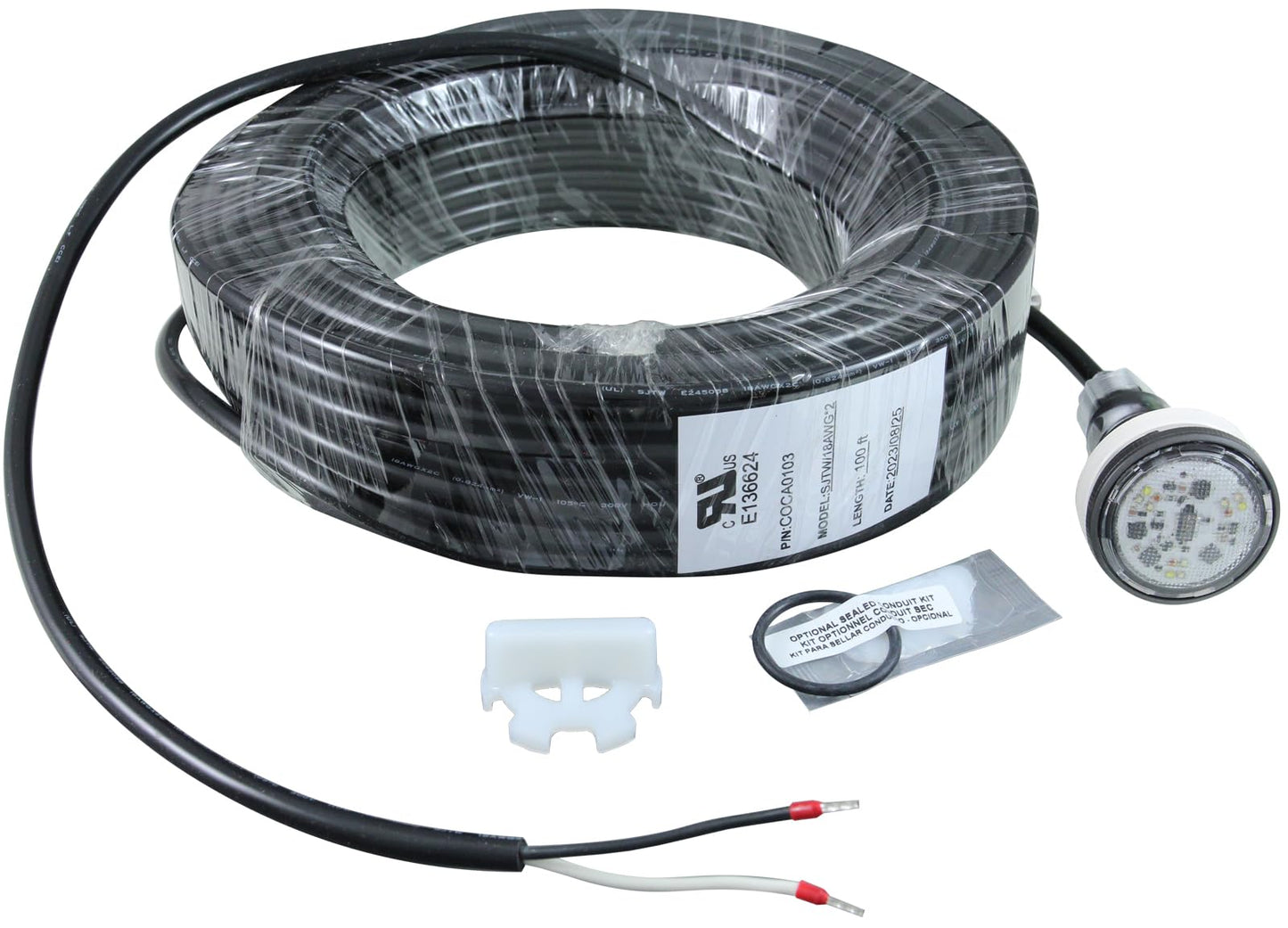 Pentair Color LED Spa Light MicroBrite 190W Equivalent | 12V | 14W | 100' CordÊ|Ê620425