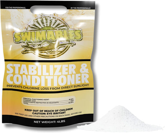 Swimables Pool Stabilizer Conditioner SW-50-104 Product Label