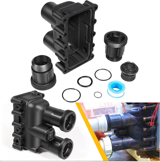 Pentair 77707-0205 MiniMax Heater Manifold With Safeties Assembly