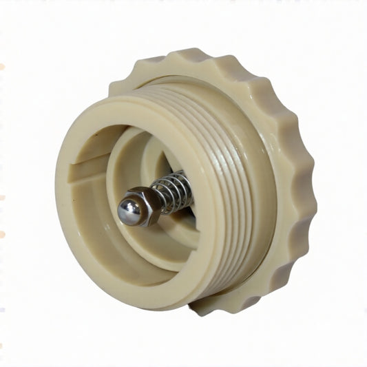 Swimables tan spa return line check valve 1.5 inch MPT fitting