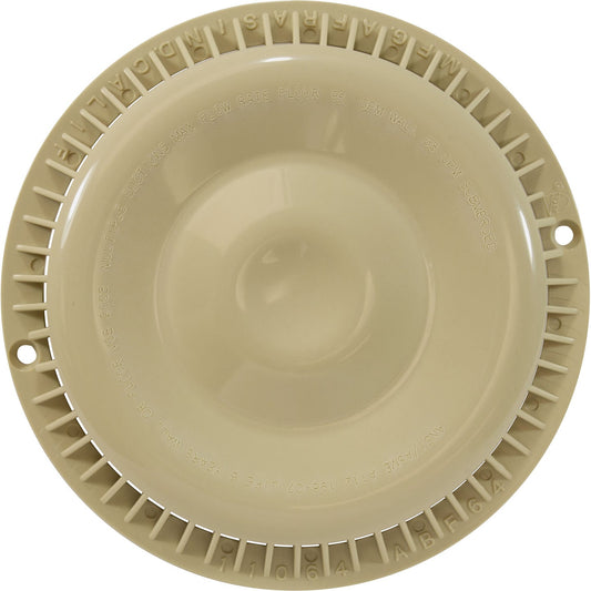 Afras Anti-Vortex Drain Cover Tan 11064TAN Close-Up