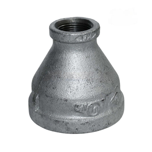 Galvanized Reducer Bushing | Bell Type Reducing Coupling | 1-1/2" x 1"
