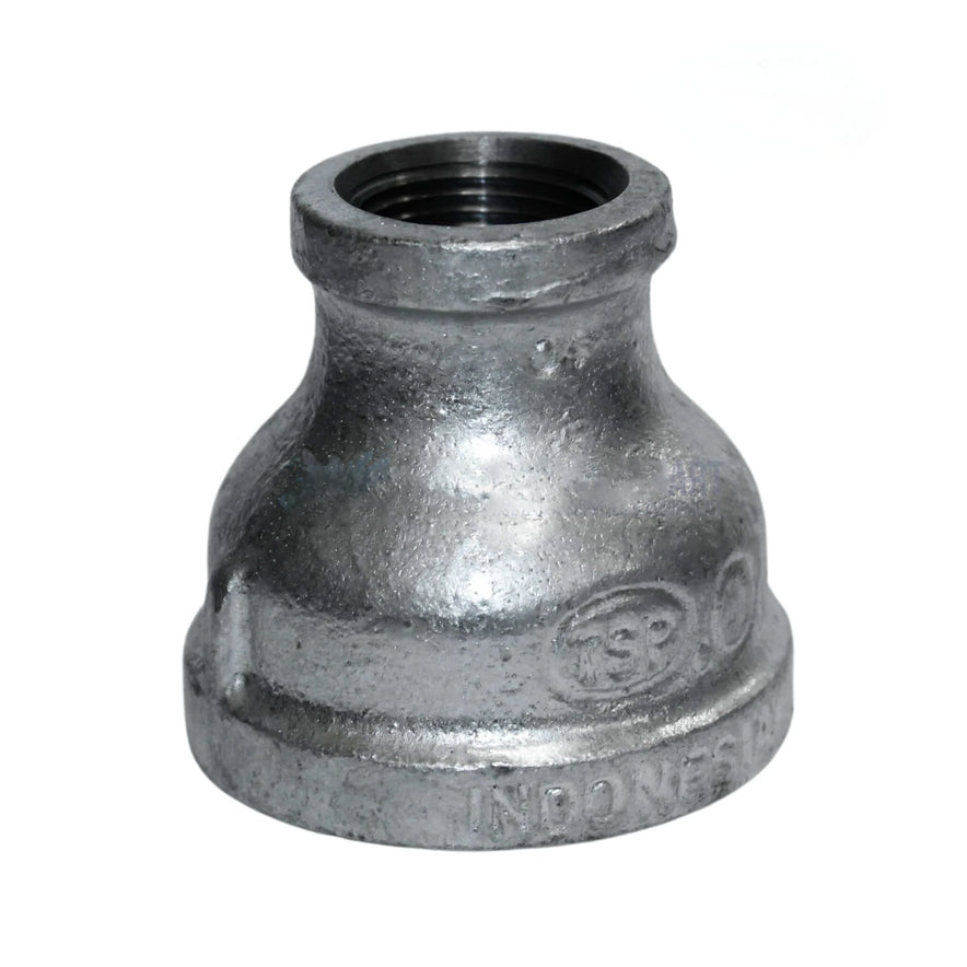Galvanized Reducer Bushing | Bell Type Reducing Coupling | 1-1/2" x 3/4"