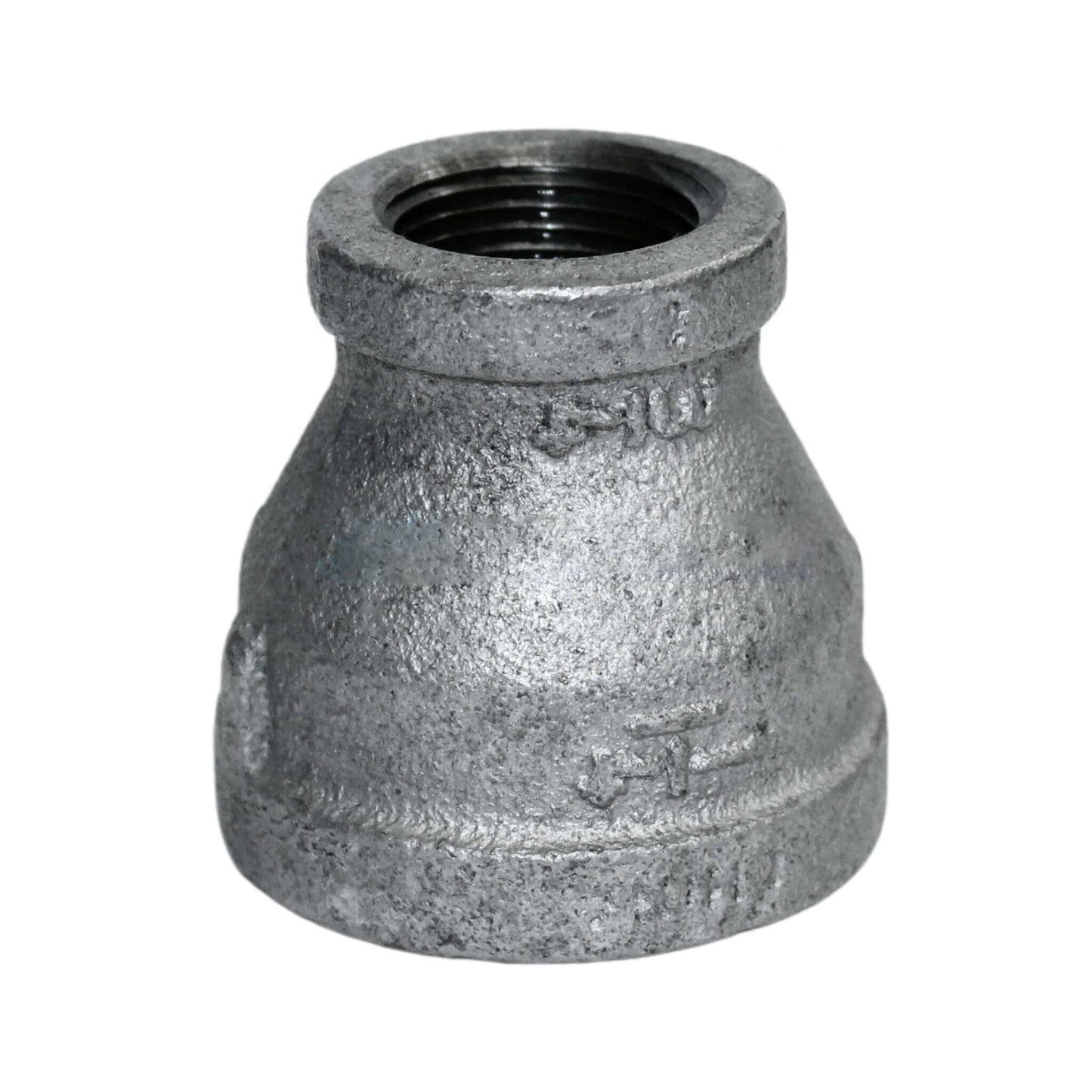 Galvanized Reducer Bushing | Bell Type Reducing Coupling | 1-1/4" x 3/4"