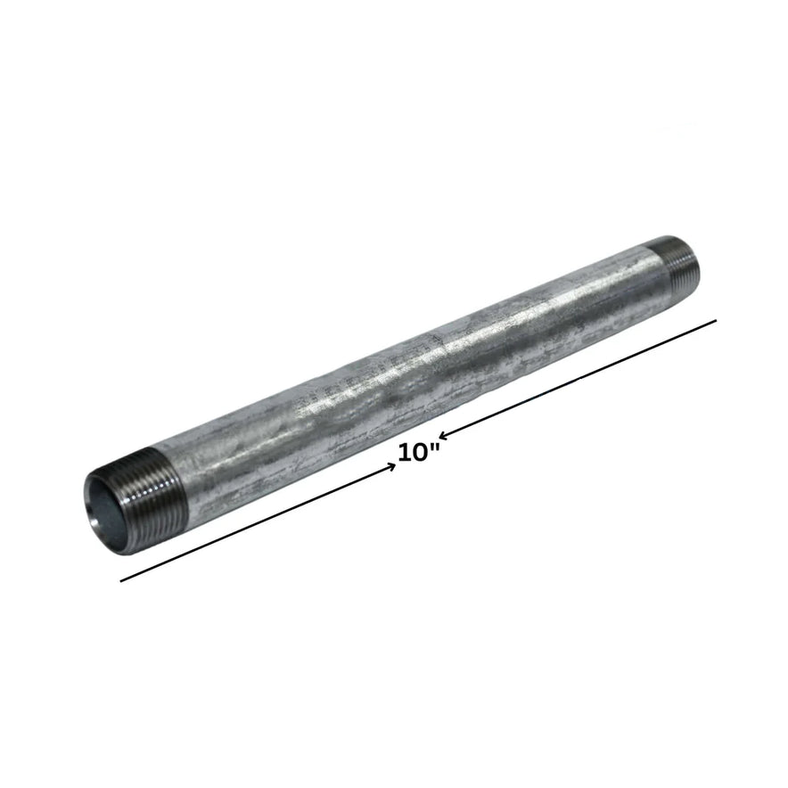 Galvanized Steel Nipple | 3/4" x 10"