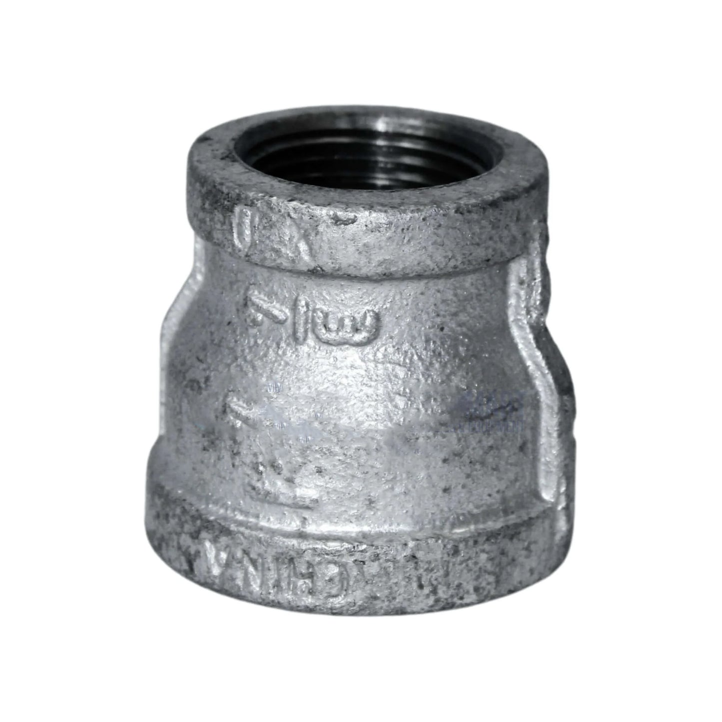 Galvanized Reducer Bushing | Bell Type Reducing Coupling | 1" x 3/4"