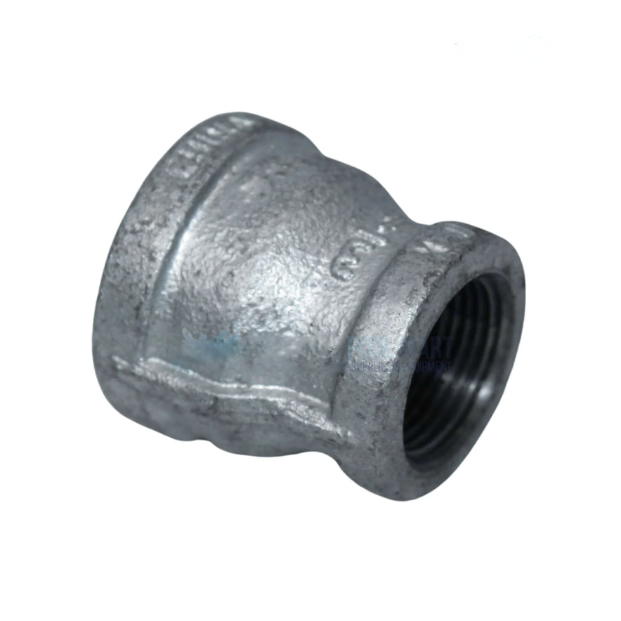 Galvanized Reducer Bushing | Bell Type Reducing Coupling | 1" x 3/4"