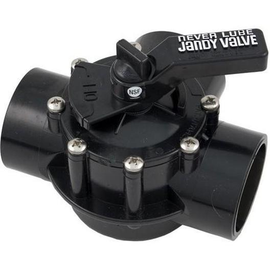 Jandy NeverLube 3-Port Valve 4717 Installed View