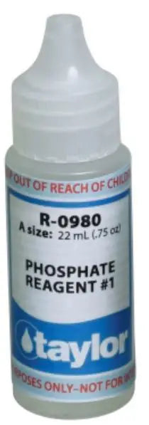 Taylor Technologies Phosphate Reagent #1 R-0980-A pool water testing reagent