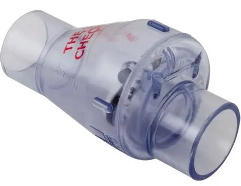 Magic Plastics Clear Check Valve 0821-10C 1 Inch