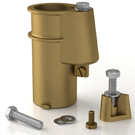 Perma Cast Anchor Bronze Hanover Socket 4" for 1.625" rail | PS-4016-BC