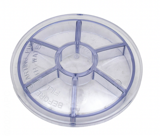 Swimables Pentair 357151 See-Through Pump Lid SW-21-151 Top View