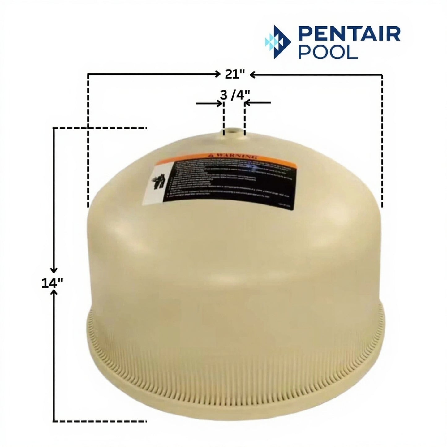 Pentair Clean & Clear Plus 320 & QUAD DE 60 Filter Lid Tank Assembly | 170024