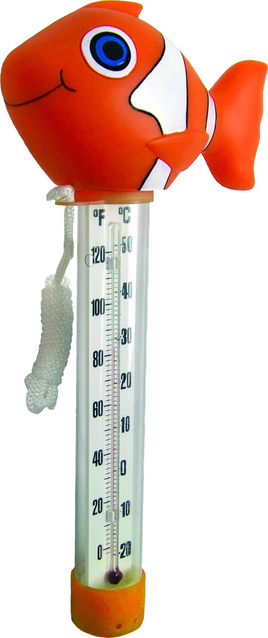 Pooline Gold Fish Swimming Pool Thermometer 11083I Lifestyle View