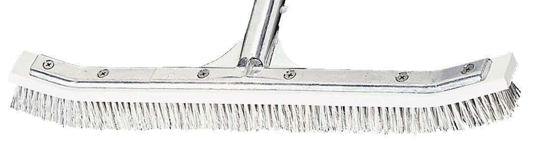 A&B Curved Combination Wall Brush 3004 18 Inch