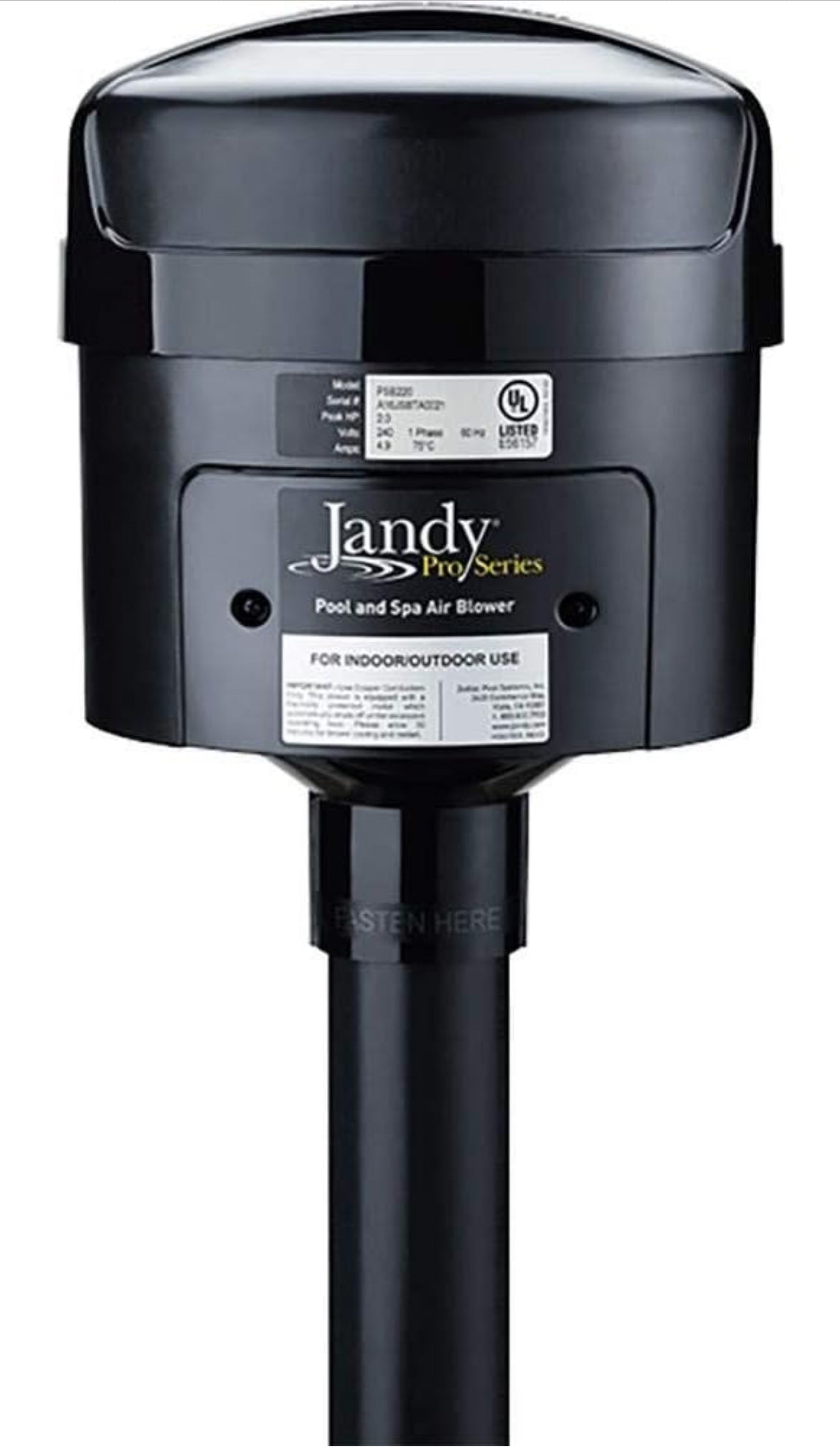 Jandy PSB220 QT Air Blower 1-480-02 Alternate View
