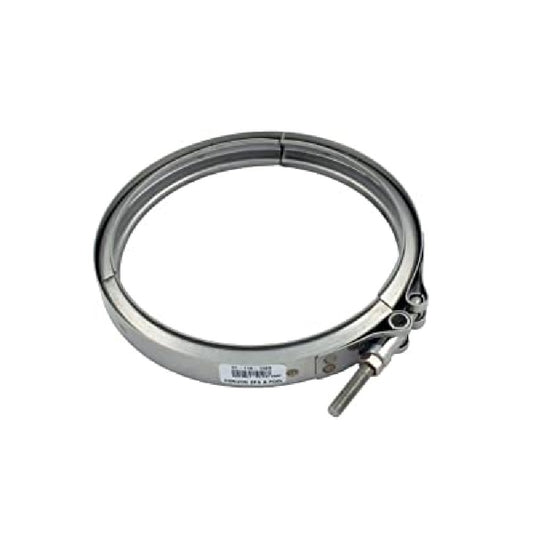 Pentair 152130 Tagelus filter band clamp installed on multiport valve