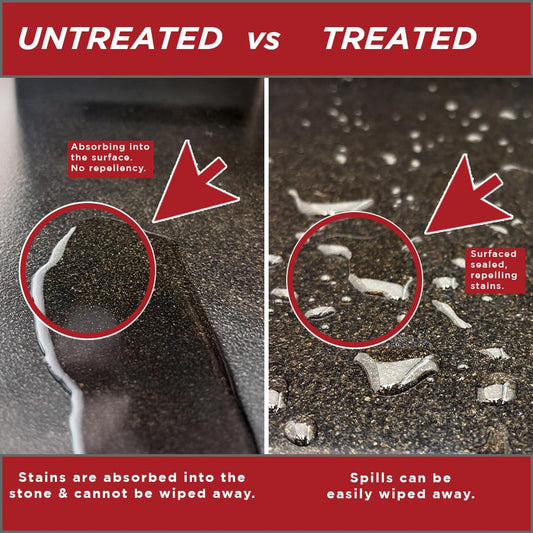 StonePro Ultimate Pro Stone Sealer 1 Pint (16 fl oz) Penetrating Sealer for Granite, Slate, Quartzite & Dense Stone S-UPS16