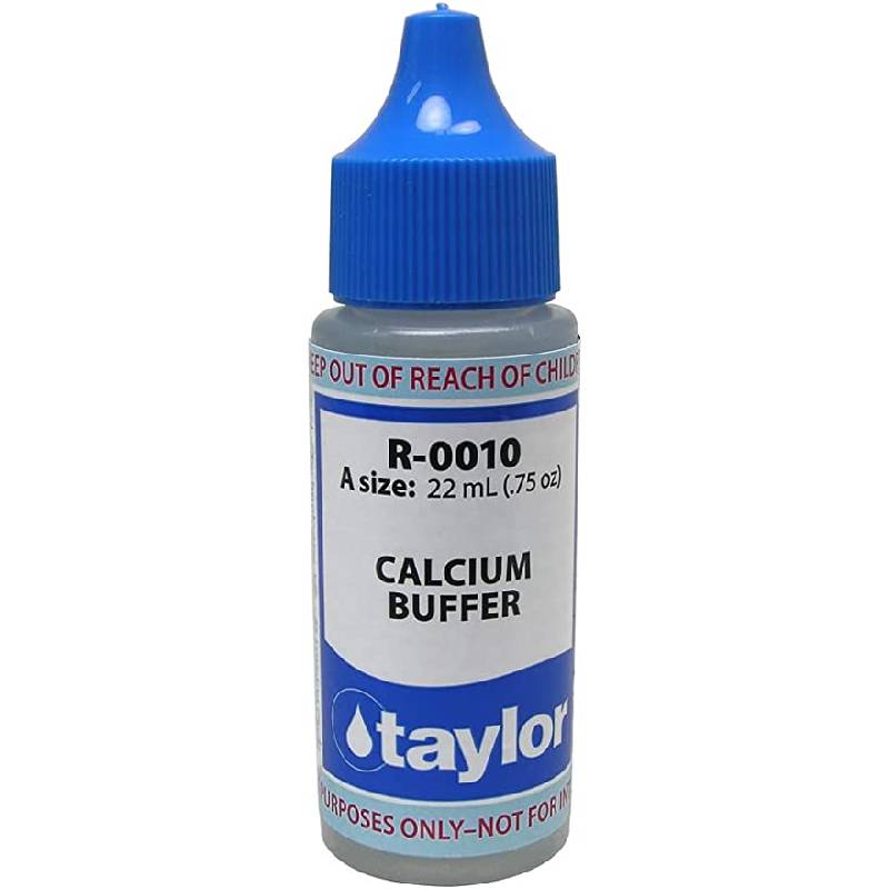 Taylor R-0010-A calcium buffer reagent 0.75 oz bottle for pool hardness testing