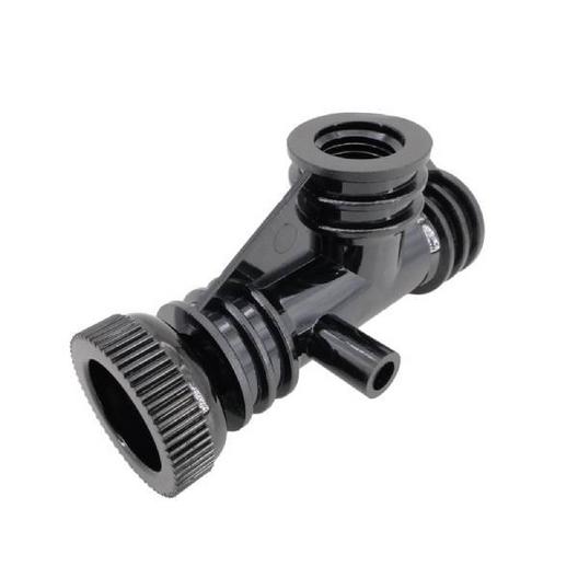 Pentair 154689Z tee assembly for air bleed valve on sand and DE filters