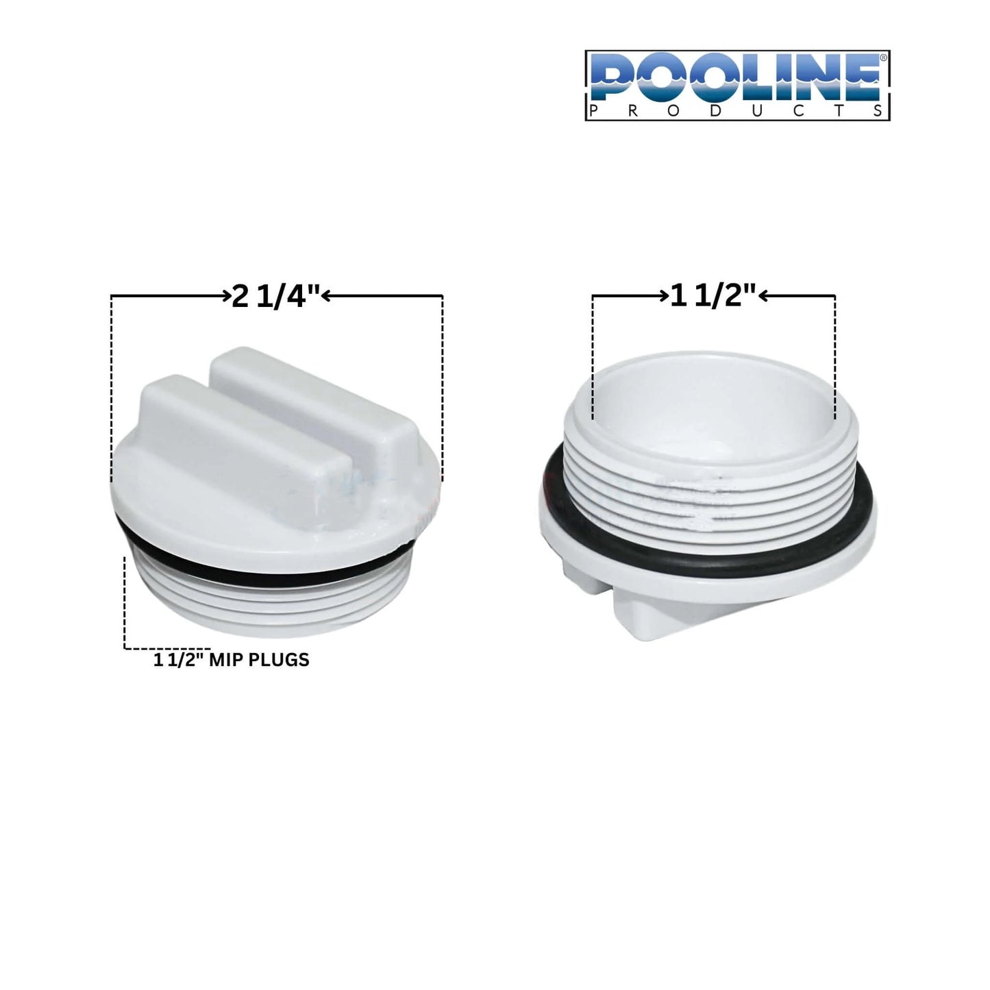 11215 | Pooline Drain Plug With O-Ring For Crystal Water Filters | 1.5"