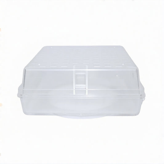 Pour-A-Lid SQPALCLEAR Clear Square Skimmer Cover Detail View