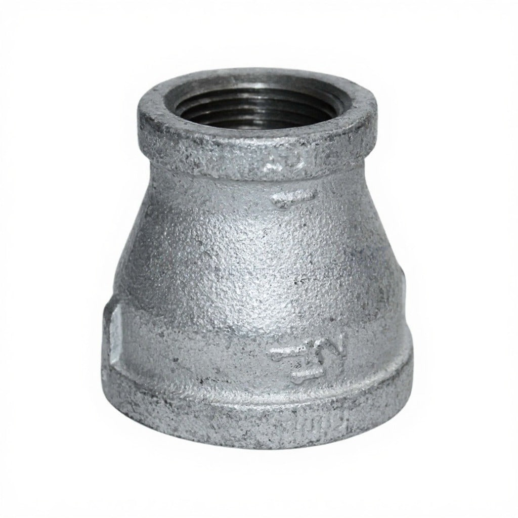 Galvanized Reducer Bushing | Bell Type Reducing Coupling | 1-1/2" x 1"