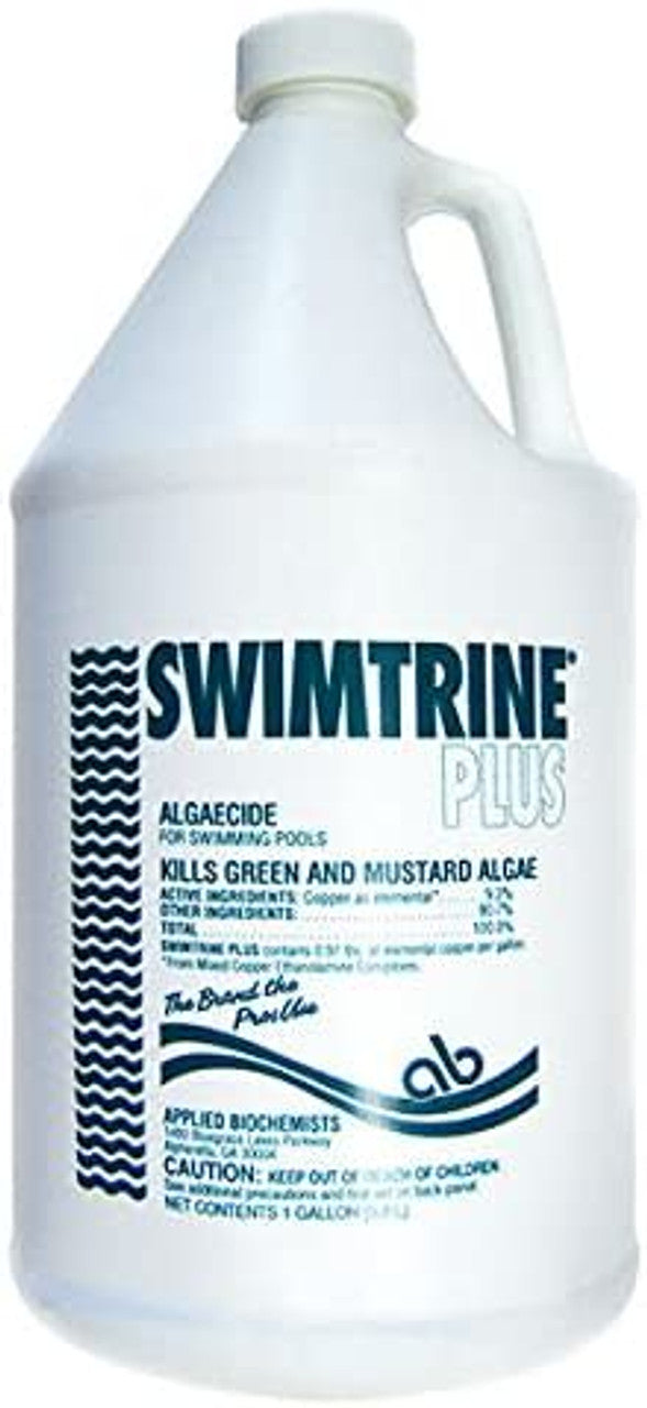 Applied Biochemists Swimtrine Plus Pool Algaecide | Green and Mustard Algae Remover | 1 Gal | 406104
