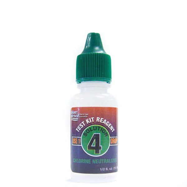 Blue Devil B7044 Test Kit Reagent Solution 4 Neutralizer