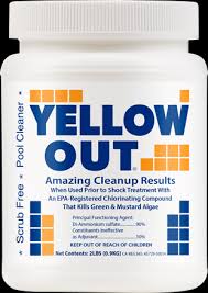 Coral Seas Yellow Out 17614COR 4 lb Pool Algaecide
