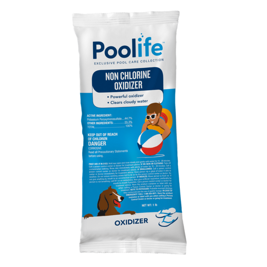 Poolife Non-Chlorine Oxidizer #22102 Front Label