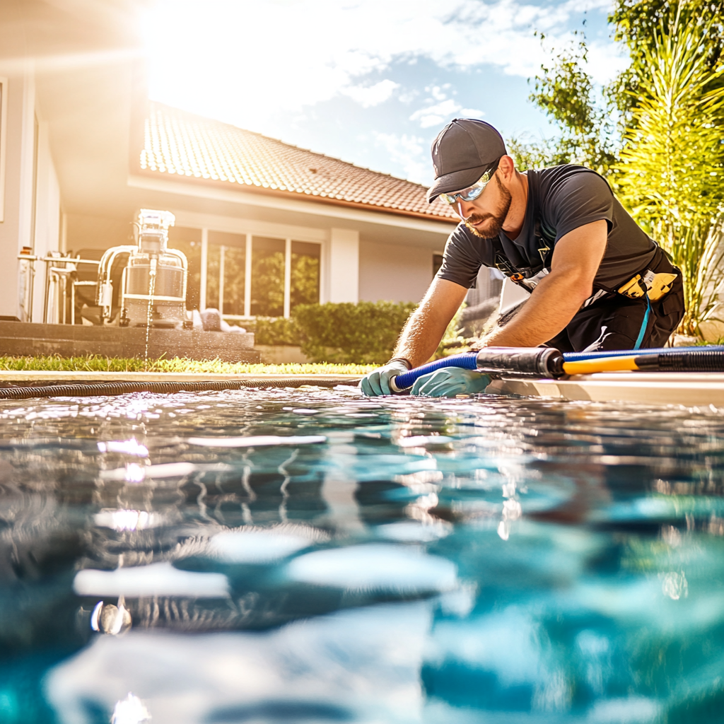 Automatic Pool Cleaner Installation