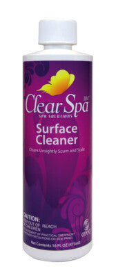 Clear Spa Hot Tub Surface Cleaner CSLSCPT12 16 oz