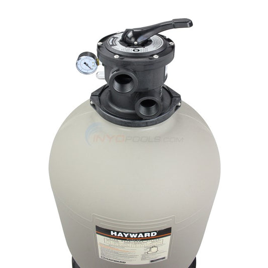 Hayward ProSeries 21" Sand Filter With Top Mount Multiport Valve | S210T