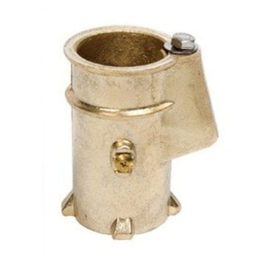S.R. Smith Bronze Pool Rail Anchor 4 Inch 1.50 Inch OD AS-200B Detail View