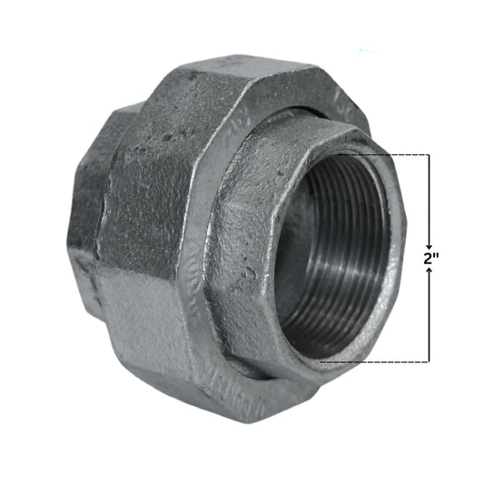 Galvanized Malleable Union | 2"