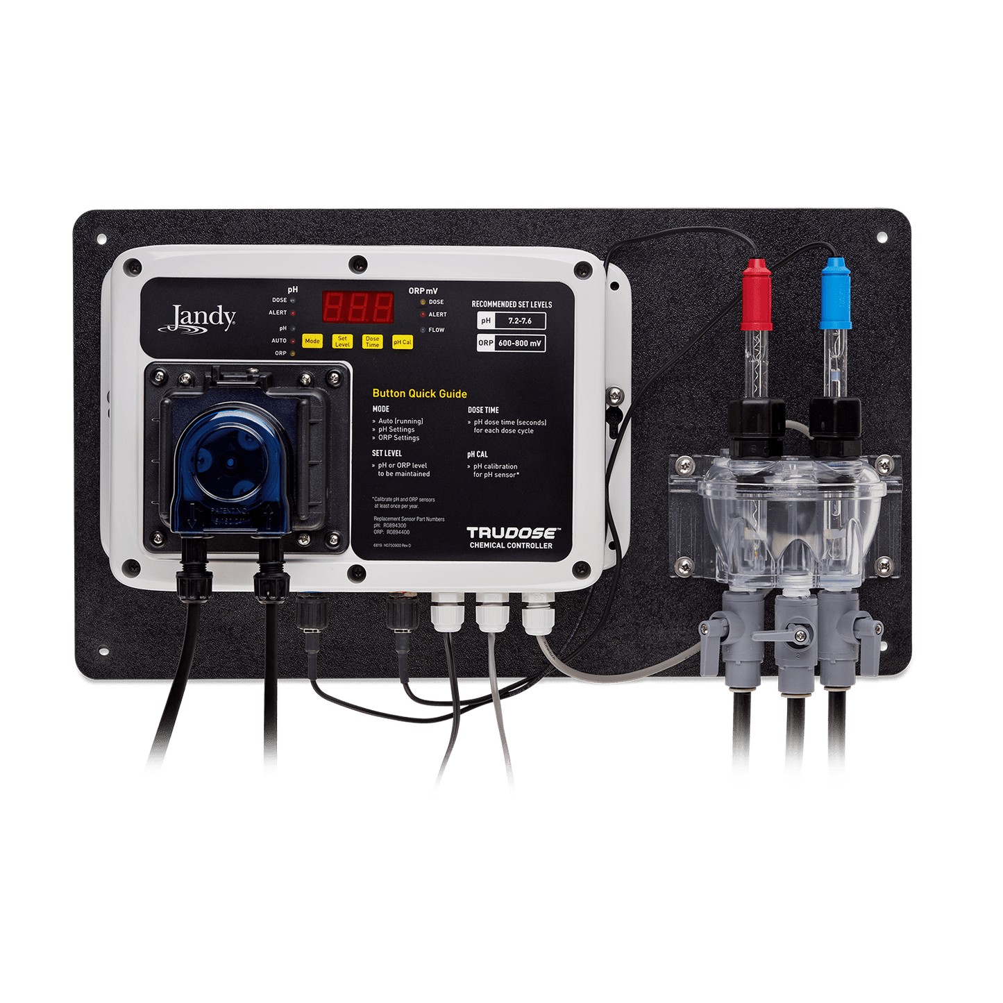 Jandy TruDose Chemical Controller TRUDOSE Front View