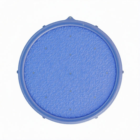 Solar Sun Rings Plain Blue Pool Cover SSR-BL-02 5x5 Feet