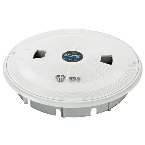 Pentair White Skimmer Lid and Ring for U-3 Skimmers 08650-0169